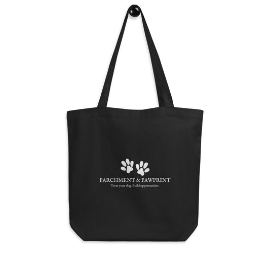 Parchment and Pawprint Eco-Friendly Tote Bag