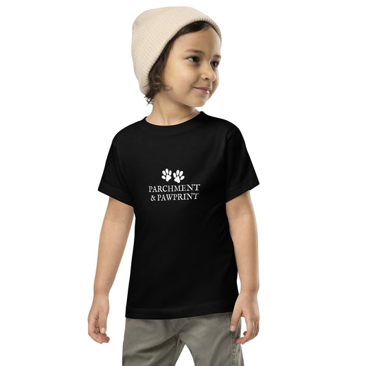 Parchment and Pawprint Toddler Tee